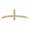 Ekena Millwork Bellingham Rough Sawn Timber Gable Bracket, Douglas Fir, 60"W x 20"H x 4"D x 4"F, 8/12 Pitch GBW060X20X0404BEL00RDF - alternate 1